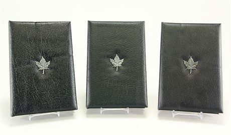 Wholesale Lot of 3 Canadian Proof Double Dollar Sets