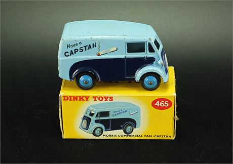 Dinky 465 Morris Van Blue (Capstan)