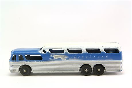 1950's – 1960's Tootsie Toy Greyhound Scenicruiser Bus