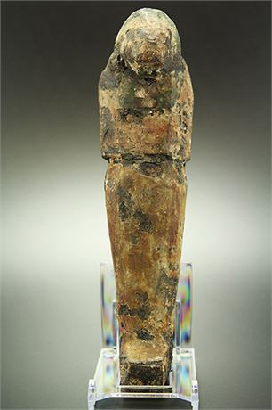 Ancient Egyptian New Kingdom Wooden Ushabti / Shabti Figure