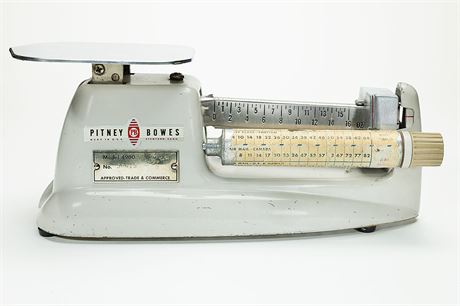 Vintage Pitney Bowes Postal Scale