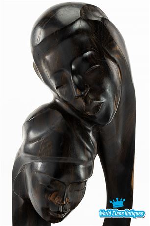 Sculpture of a Man and Woman