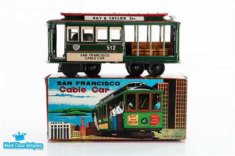 Vintage San Francisco Cable Car Toy