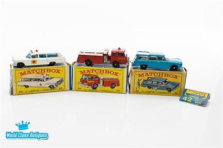 Wholesale Lot of 3 Matchbox Series Diecast Toys