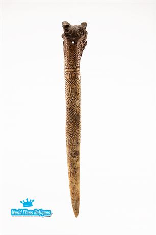 New Guinea Cassowary Bone Dagger