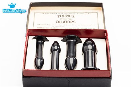 Dr. Young's Rectal Dilators Set