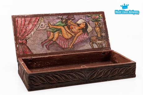 Vintage Indian Erotic Art Box