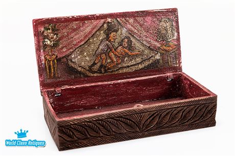 Vintage Indian Erotic Art Box