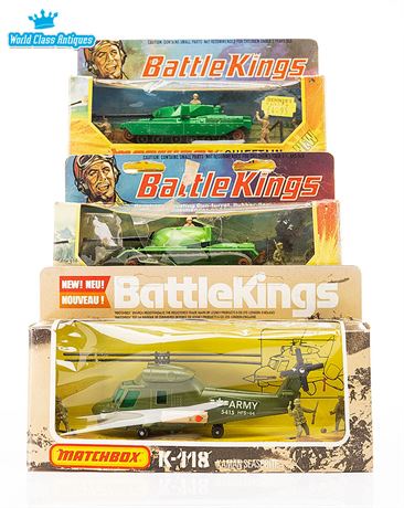 Wholesale Lot of 3 Matchbox BattleKIngs K-102, K-103,  K-118