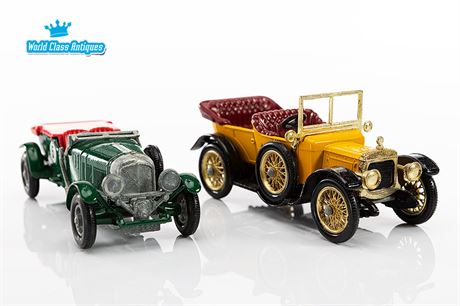 Matchbox Models Of Yesteryear Y13 1911 Daimler & Y4 1929 41/2 Litres Bentley