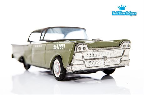 Japan Tin Toy Car, 1959 Ford Fairlane U.S. Army