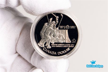 1997 Dollar 34 Seconds To Eternity - Proof Dollar, Sterling Silver