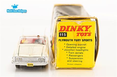 Dinky Toys #115 Plymouth Fury Sports