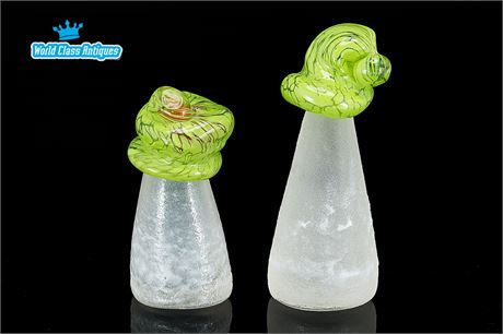 Artisan-Crafted Hand-Blown Glass Sculptures