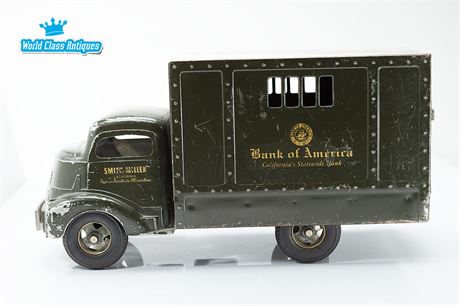 Original Smith-Miller, Inc. "Smitty Toys" Bank of America Armored Vehicle Truck