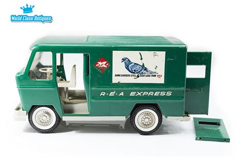 Vintage Buddy L Pressed Steel REA Express Van