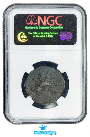 NGC Graded Commodus AE Sestertius Coin