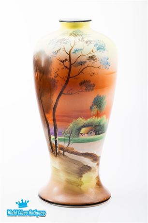 Antique Noritake Vase - Hand Painted!