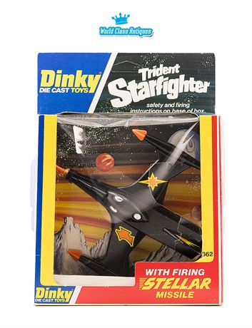 Vintage Dinky Trident Starfighter Diecast # 362