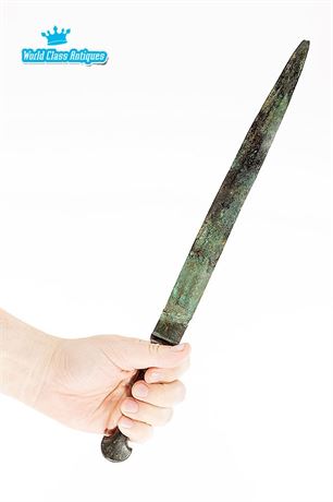 Ancient Near Eastern Persian Bronze Age Luristan Dagger / Short Sword
