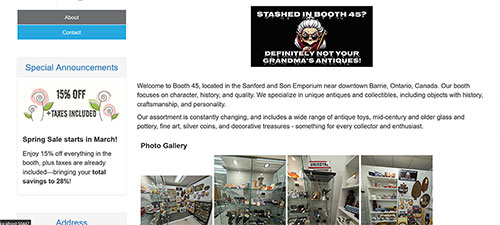 Boost Your Booth Listing