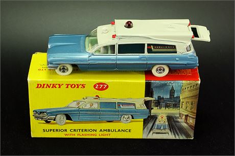 Dinky 277 Superior Criterion Ambulance in Original Box