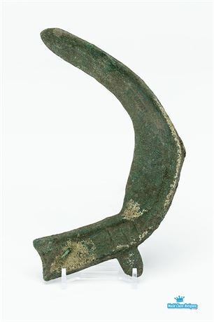 Ancient European Bronze Age Sickle Blade - 1200 BC