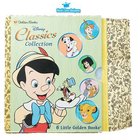 Disney Classics - 6 Little Golden Books Boxed Set